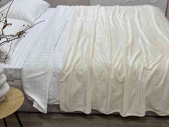 Ecotton Плед Ecotton 200х220 см Well Soft світло-молочний (11-9608 Coconut milk) Коломия