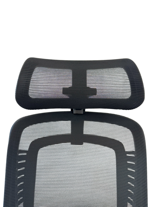 Офисное эргономичное кресло ERGO E2502 с сетчатой обивкой черное Киев - изображение 4