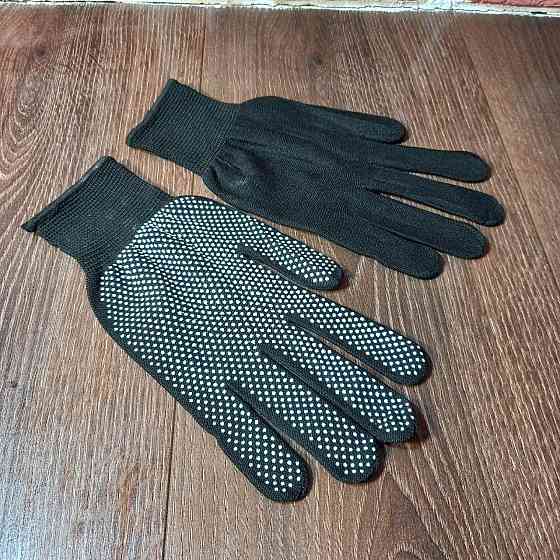 Робочі рукавички нейлонові з мікроточкою — тонкі господарські перчатки для саду, городу та дачних робіт Харків