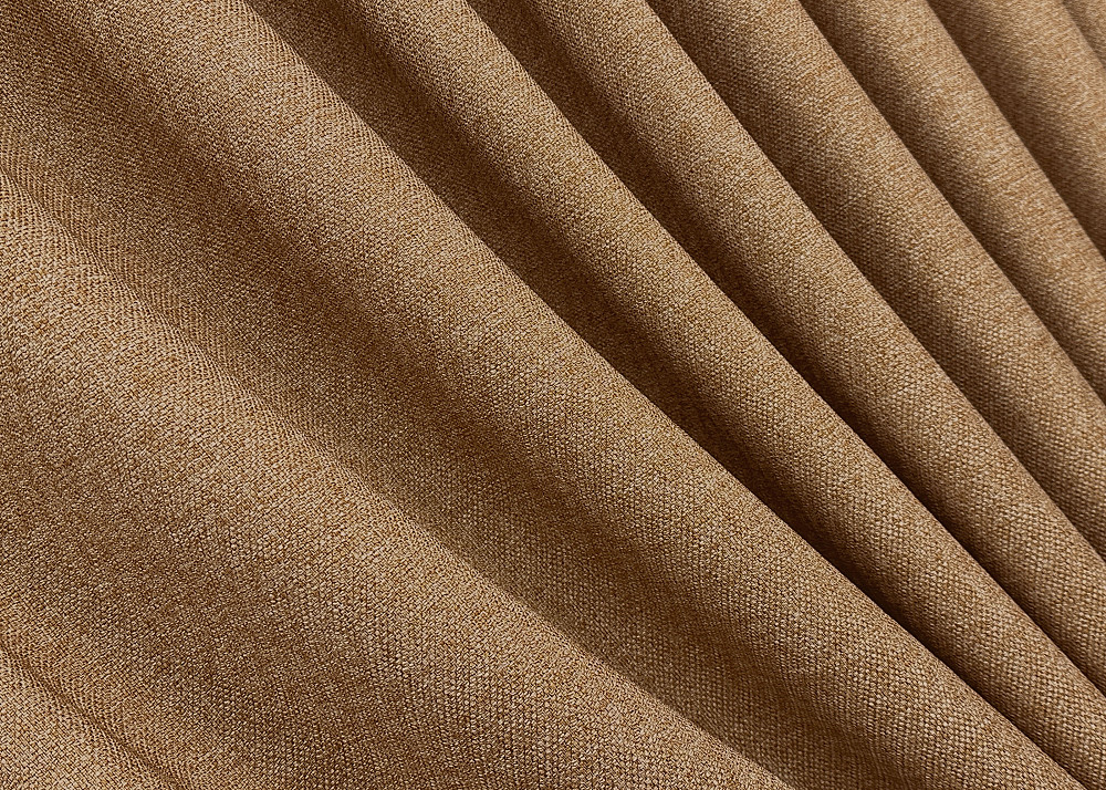 Комплект штор VR-Textil лен премиум ELEMENTA 100х270 2шт и Тюль 400х270 1865ш-115т светло-коричневый с белым 71-071/2 Киев - изображение 7