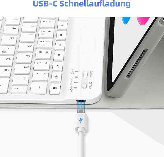 Клавиатурный чехол для iPad 11 Gen A16 (2025) и 10 Gen (10.9