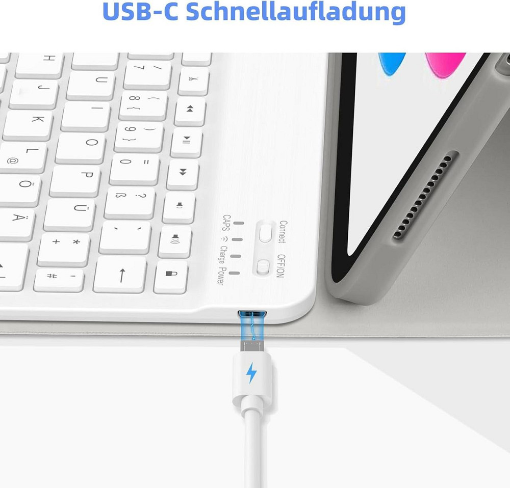 Клавиатурный чехол для iPad 11 Gen A16 (2025) и 10 Gen (10.9