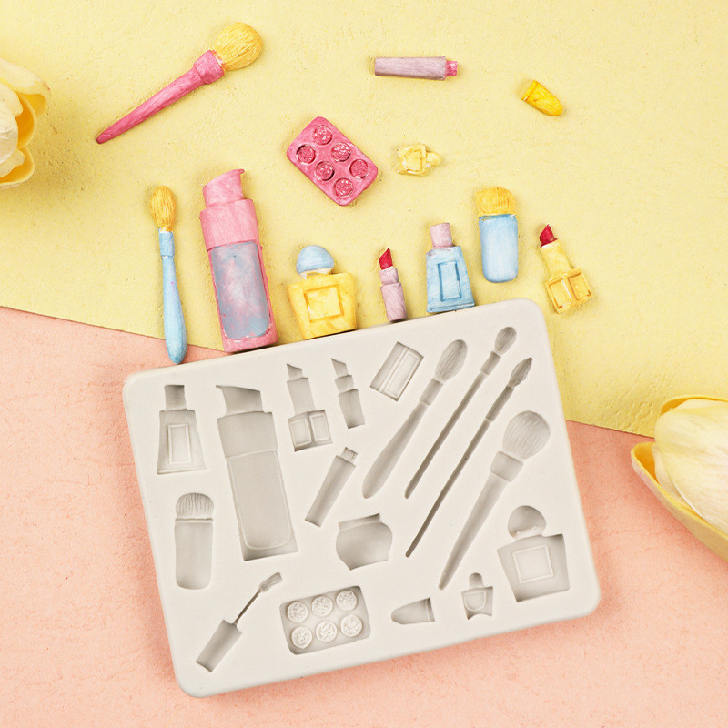 Молд силиконовый Косметика 95 на 73 мм серый Киев - изображение 7