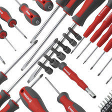 Набор отверток и бит, шестигранники, головки 114 шт с подставкой-органайзером Мукачево - изображение 3