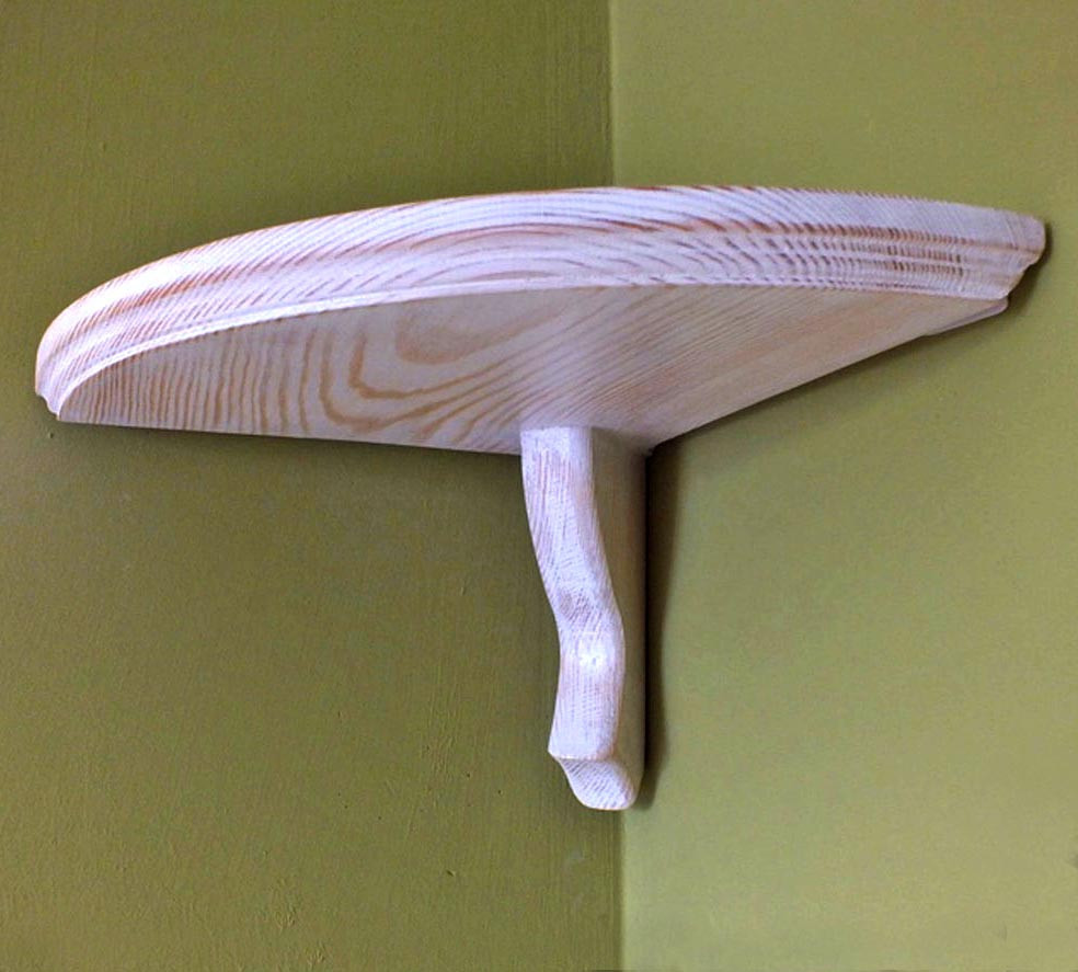 Кутова настінна полиця "Манабао 30" бланже Миколаїв - фото 1