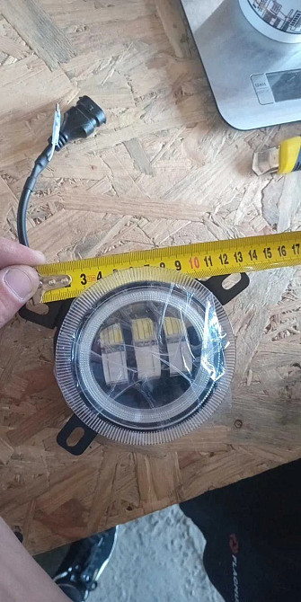 Протитуманные фары LED RENAULT-MAGNUM 110mm +ДХО Харьков - изображение 3