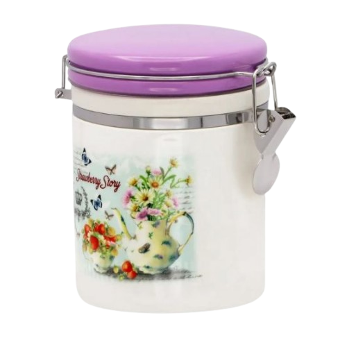 Ємність Strawberry story 680мл з замком кераміка Interos ZF6263-SS Житомир - изображение 2