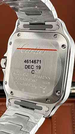 Чоловічий наручний годинник Cartier Santos 40mm. Київ