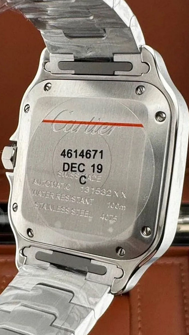 Чоловічий наручний годинник Cartier Santos 40mm. Київ - фото 3