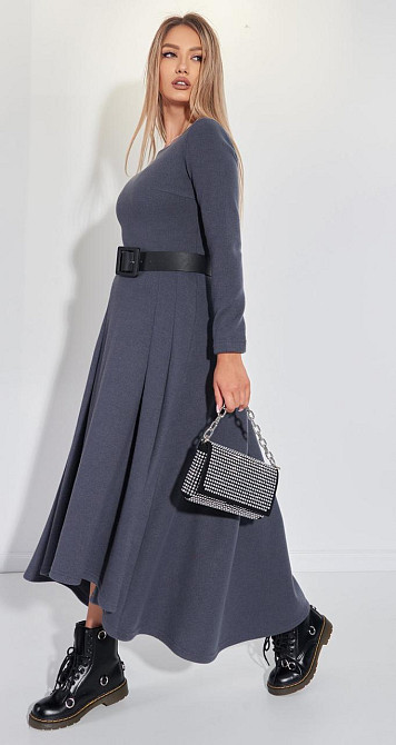 Стильное тёплое платье (52) Киев - изображение 5