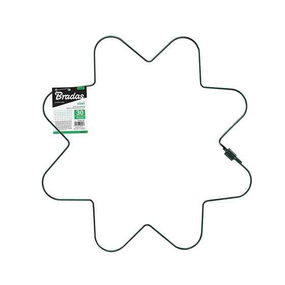 Волнистая скоба для растений, стальная, диаметр 30 см, TYRP5F30 Киев