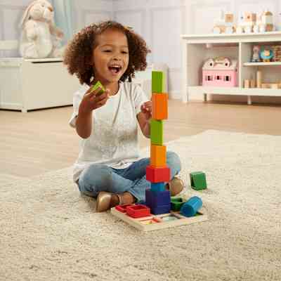 Развивающая игрушка Melissa&Doug Деревянный сортер Формы (MD10582) Винница