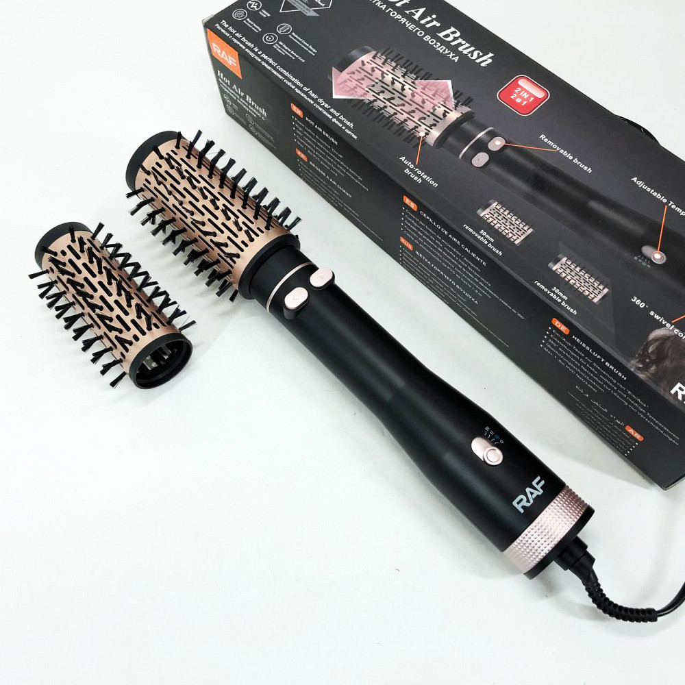 Фен щетка крутится фен щетка для объема RAF R.421 1000 Вт, Фен для головы Классический волос UT-79 Львов - изображение 2