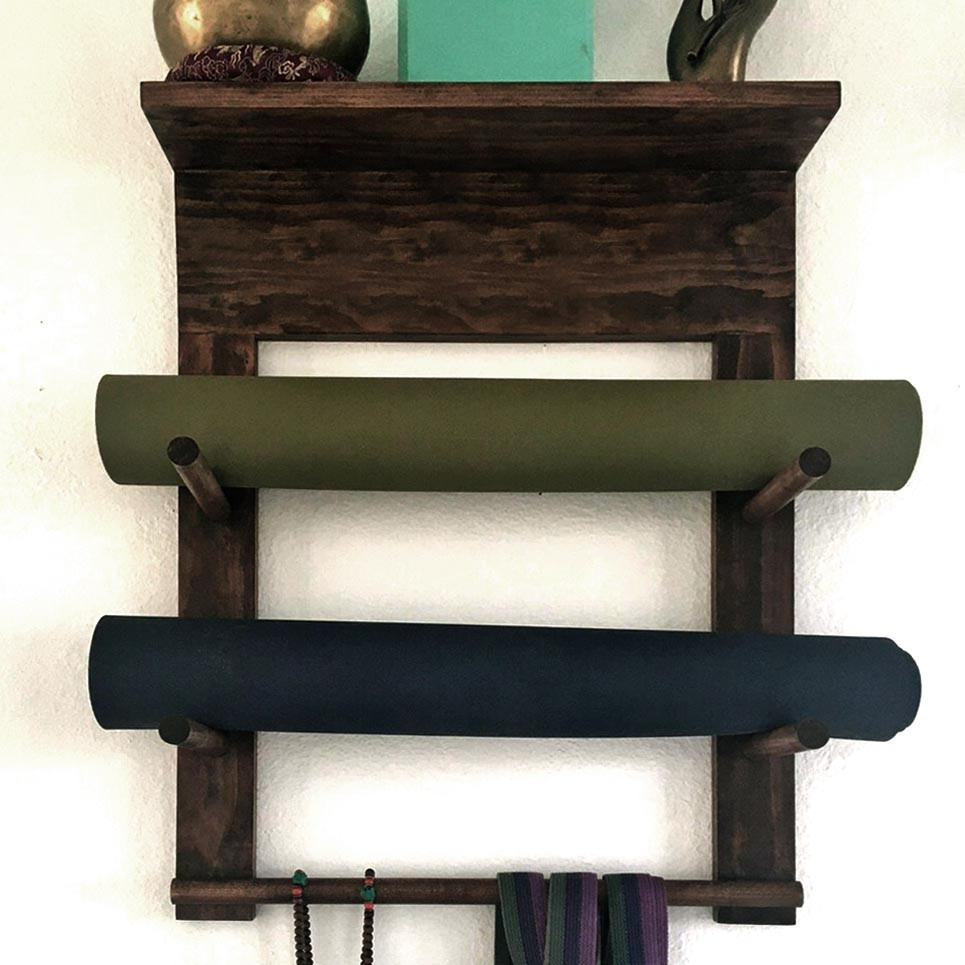 Органайзер килимків для йоги "Ментра" мокко Миколаїв - фото 1