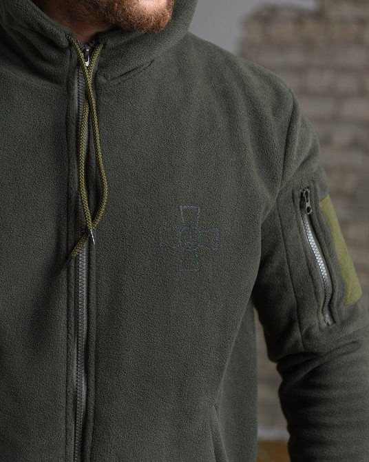 Тактична флісування ЗСУ олива тепла Одеса - фото 15