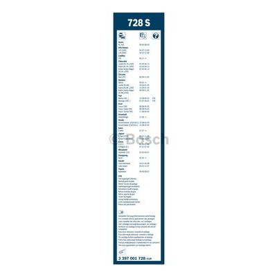 Щетка стеклоочистителя Bosch 3397001728 (3 397 001 728) Винница - изображение 3