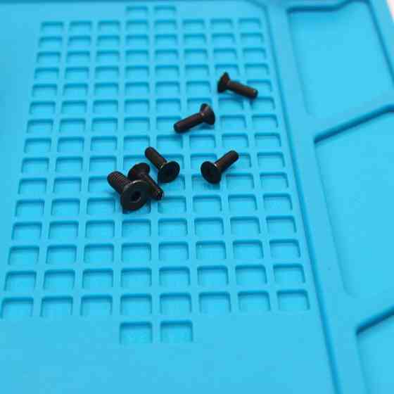 Термостойкий силиконовый коврик для пайки 55x35 см с магнитами Киев