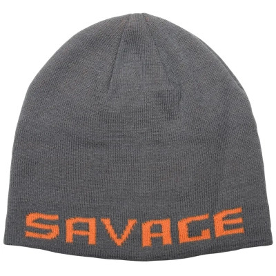 Шапка Savage Gear Logo Beanie One size Rock Grey/Orange (1854.19.26) Винница - изображение 1