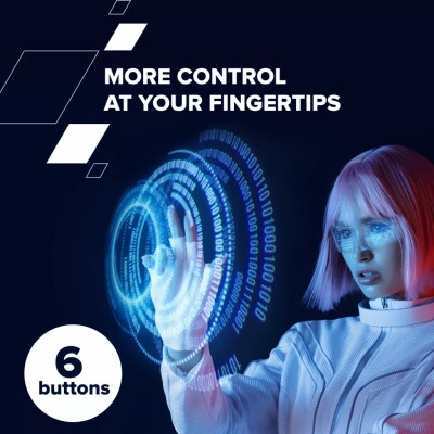 Мишка Canyon OnClick 20 Wireless Dark Gray (CNE-CMSW20DG) Вінниця - фото 2