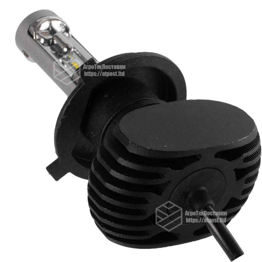 S1 Лампа світлодіодна цоколь H3 (к-кт 2 шт) 12/24V, 50W, 4000Lm авиац. алюмін. профілю. Мукачево - фото 4