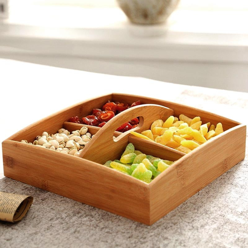 Менажниця дерев'яна "Роска" охра Миколаїв - фото 1