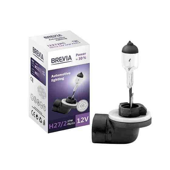 Галогенова лампа Brevia H27/2 12V 27W PGJ13 Power +30% CP Київ