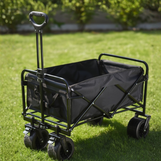 Комплект тележка кемпинговая с столешницей 87х54 см складные для перевозки, универсальная для походов за продуктами,на 90 л Каменец-Подольский