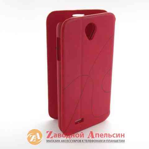 Чехол книжка Lenovo A850 OSCAR red Одесса
