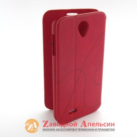 Чехол книжка Lenovo A850 OSCAR red Одесса - изображение 4