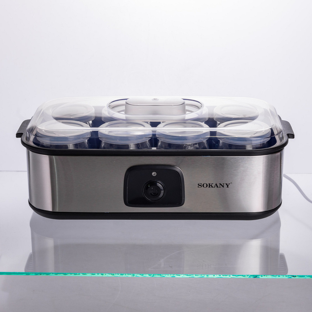 Sokany Йогуртниця електрична на 8 баночок по 180 (мл) 20 Вт SK-08109 Коломия - фото 3