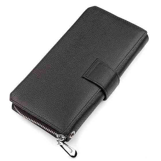 Мужской кошелек ST Leather 18453 (ST128) стильный Черный Киев