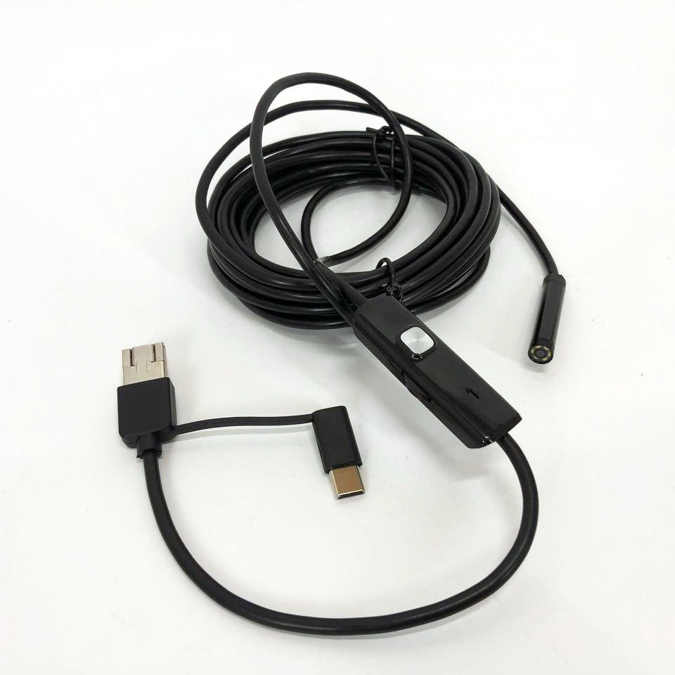 Usb камера эндоскоп, Видеокамера для труднодоступных мест, Эндоскоп с жк-экраном Цветной NZ-20 Львов - изображение 1