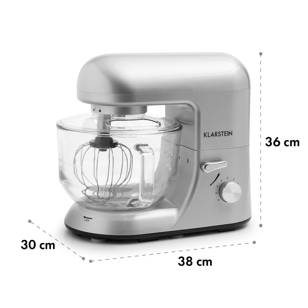 Кухонний комбайн Bella Argentea 2G 1300 Вт, 5 літрів, гак для замішування (Німеччина, читати опис) Рівне - фото 9