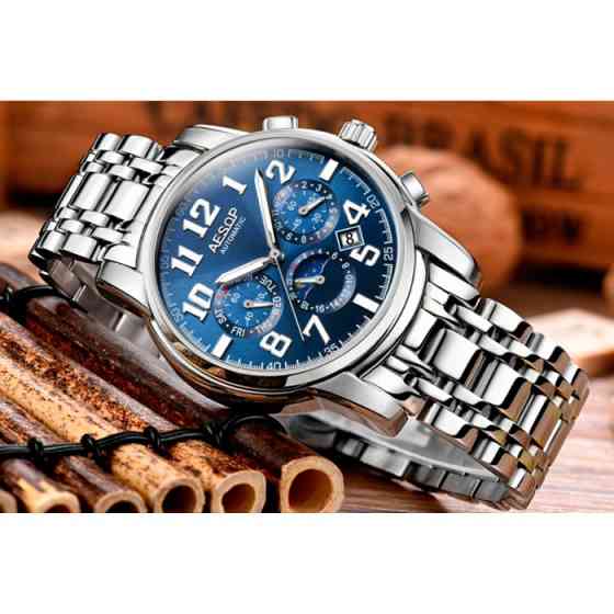 Часы мужские наручные Aesop Original (Серебристый) Киев