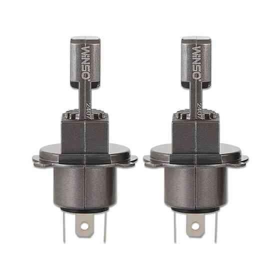 Автолампа Winso LED H4 12/24V 30Вт 3000Лм 6500K CSP3570 2шт Львів
