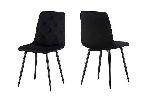 Стілець Трасті, чорний/ велюр чорний Киев