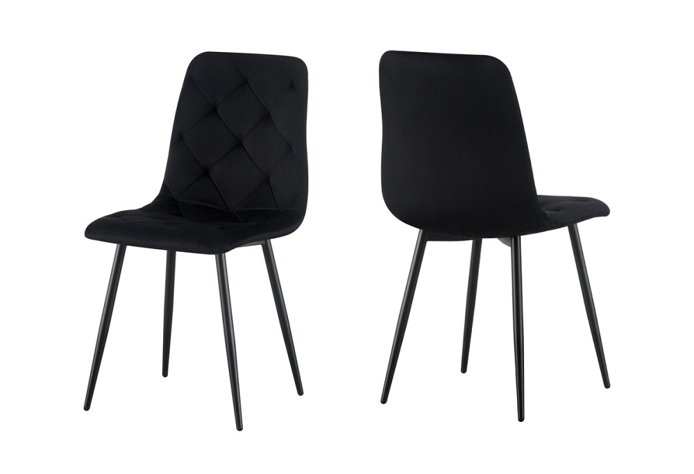 Стілець Трасті, чорний/ велюр чорний Киев - изображение 1