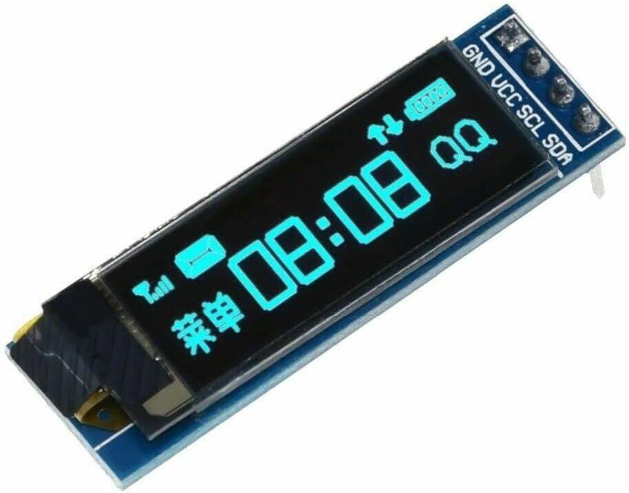 Дисплей OLED SSD1306 I2C 0.91" 128x32 графічний модуль для Arduino STM32 AVR Київ - фото 2