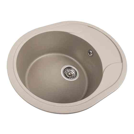 Гранітна мийка для кухні VALESO 5847 ONYX матовий Титан Коломыя