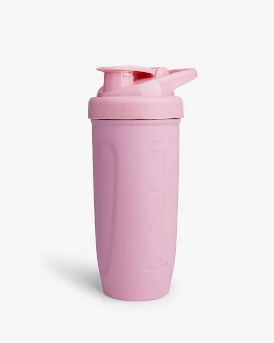Шейкер спортивний SmartShake Reforce 900ml Supergirl Pink Кам'янське - фото 4