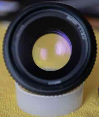 Об'єктив Nikon AF FX Nikkor 50 mm f/1.8D + фільтр Київ