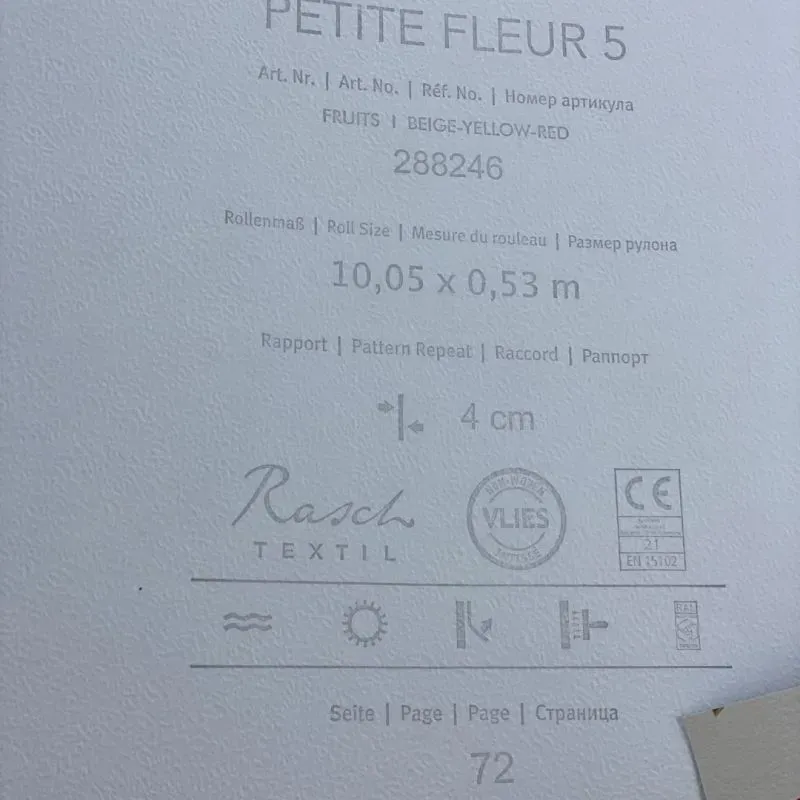 Шпалери Rasch Textil Petite Fleur 5 288246 Київ - фото 3