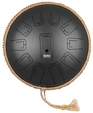 Ударна установка  Sela Unity Tongue Drum 13 C Minor Black 432 Hz (Setd13U1) Київ - фото 1
