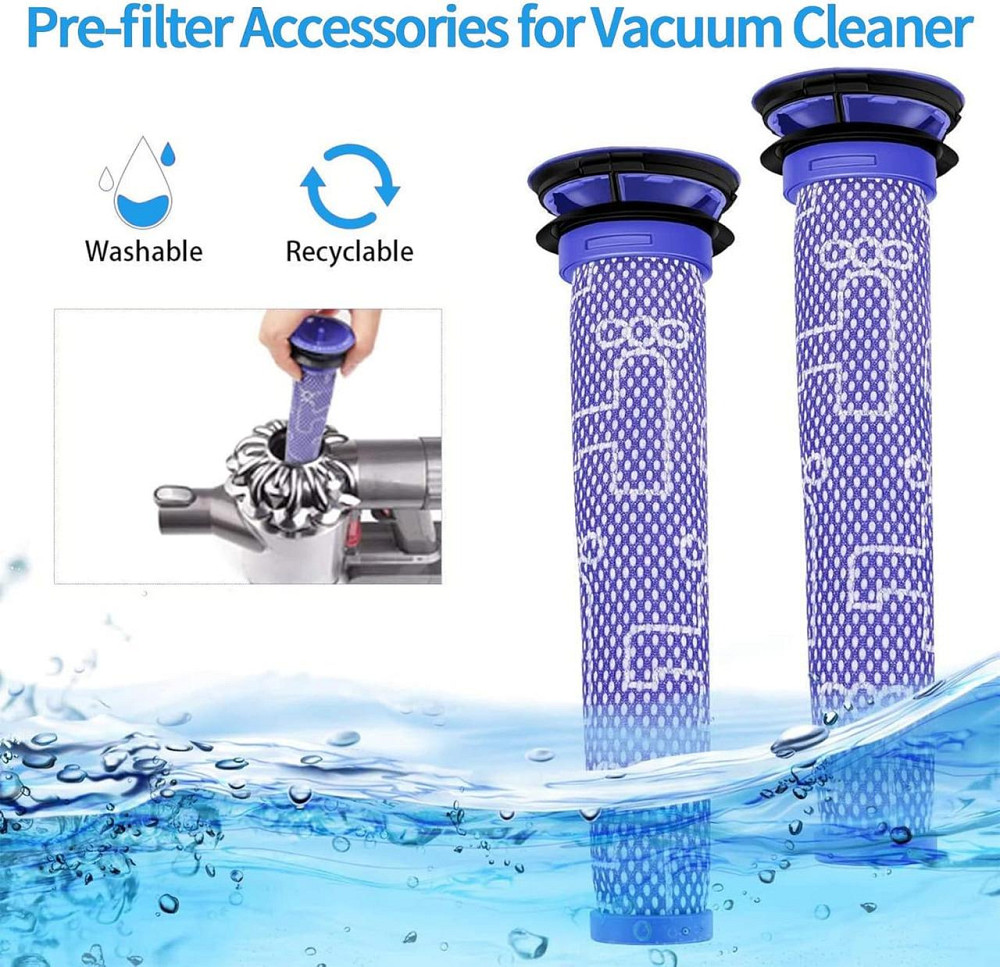 Аккумулятор для пылесоса Dyson V8 с 2 фильтрами 21,6V 6000 mAh сменная батарея для Absolute Animal Fluffy SV10 Киев - изображение 3