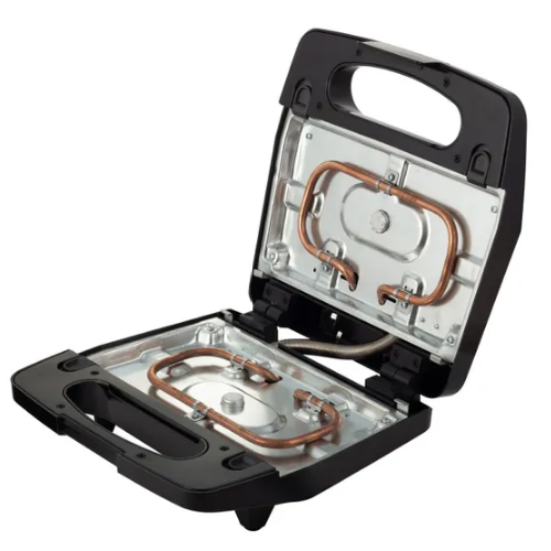 Електричний гриль 3в1 800W зі знімними пластинами 6724 KAMILLE Житомир - фото 5