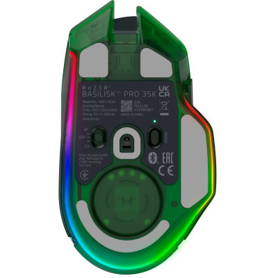 Мышка Razer Basilisk V3 Pro 35K Wireless/Bluetooth/USB Phantom Green (RZ01-05240300-R3G1) Винница - изображение 3