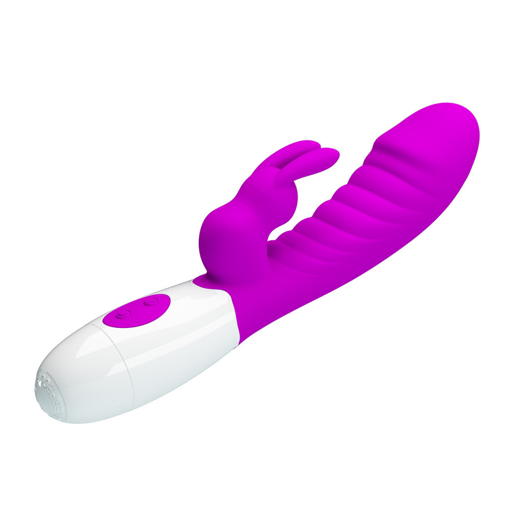 Вибратор - Pretty Love Naughty Bunny Vibrator Purple Sex Aura Киев - изображение 6