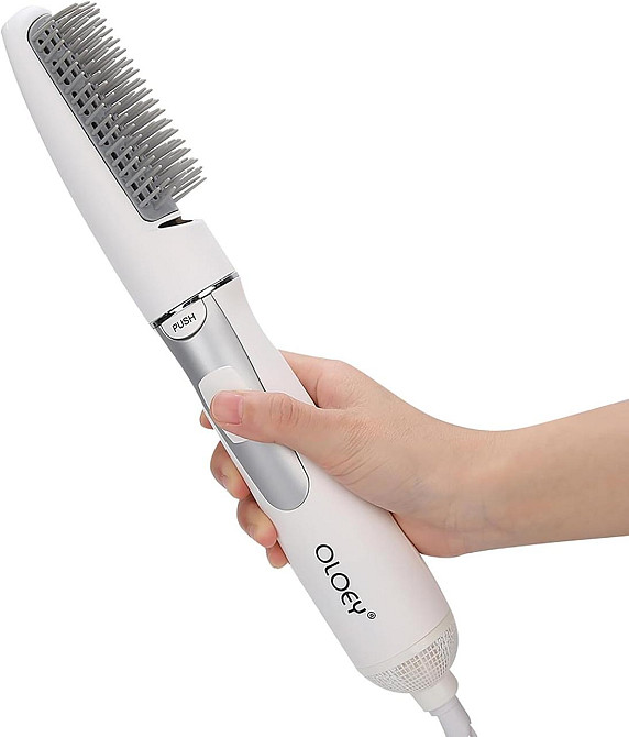 Brrnoo 2 в 1 фен-расческа, фен-щетка-расческа, для с насадкой Beauty Dual Voltage Handheld Multifunction Professional Electric Hou Київ - фото 1