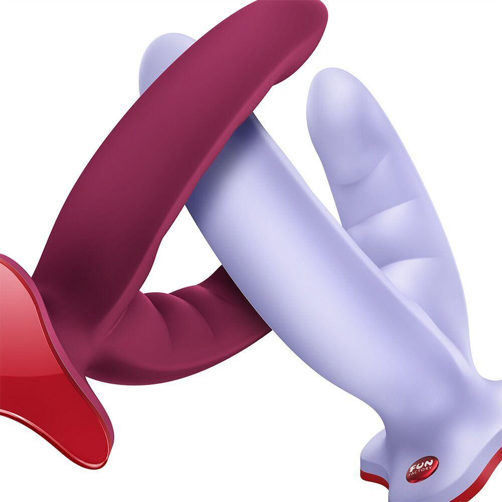 Подвійний фалоімітатор Fun Factory RYDE Wine Red (м'яте паковання!!!) Sex Aura Київ - фото 6