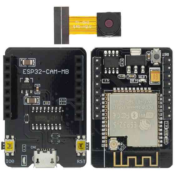 ESP32-Cam-MB Wi-Fi Bluetooth модуль с камерой OV2640, плата разработчика для IoT и видеопроектов Киев
